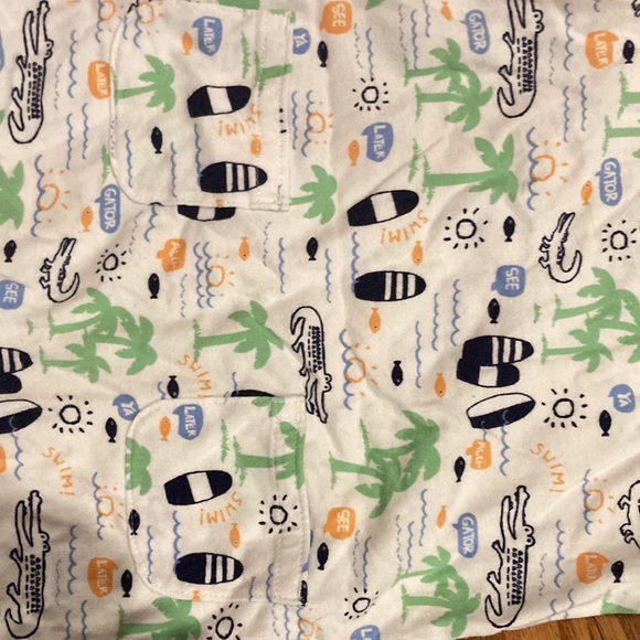 Gymboree Baby one piece 100% cotton used outfit with snaps at neck and crotch - Picture 4 of 6